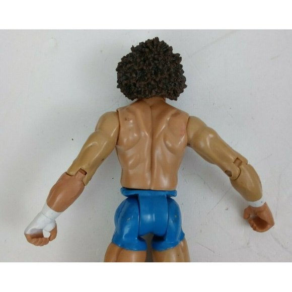 1999 Jakks Pacific Titan Tron Live Carlito 7.25" Action Figure Blue Shorts (A) - Picture 9 of 10